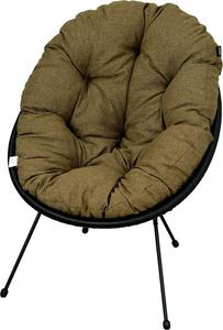 Подушка сиденья AMPO, мягкая подушка, подушка для отдыха, садовая подушка для кресла, коричневый