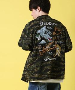 Футболка с длинными рукавами YOIDORE/Drunken Tiger and Dragon Ska (мужская) Select Brands, цвет Camouflage 1