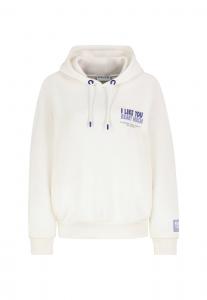 Худи Sublevel MIT SCHRÄGEN EINGRIFFTASCHEN, White