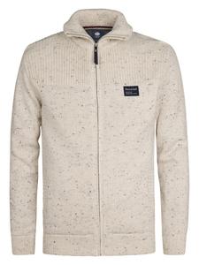 Вязаный кардиган Petrol Industries, кремовый