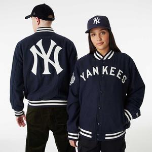 Куртка MLB NEW YORK YANKEES PATCH VARSITY JACKET New Era, цвет Marine Blau