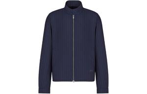 Ежеквартальные новинки Куртка мужская темно-синяя Dior, темно-синий