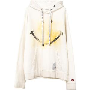 Худи с принтом Smiely Face Maison Mihara Yasuhiro, белый