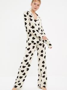 Пижама Trendyol, экрю