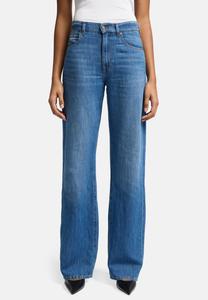 Джинсы прямого кроя 7 for all mankind, синий