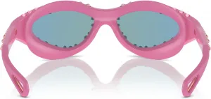 Женские солнцезащитные очки Swarovski Sk6024 овальной формы, Black/Dark Grey