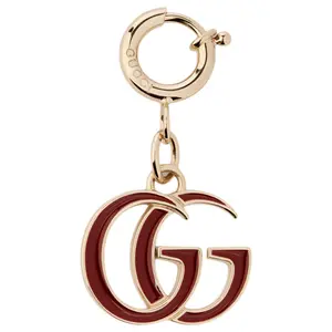GUCCI Металлический брелок для сумки, Red