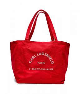 Сумка-шоппер Karl Lagerfeld K/RSG, красный