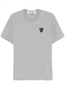 Футболка с логотипом Comme Des Garçons Play, серый