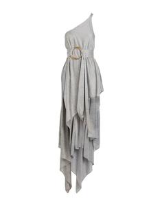 Мини-платье Anthony Vaccarello, серый
