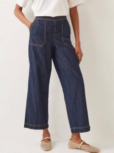 Джинсы harper с широкими штанинами Monsoon, цвет Indigo