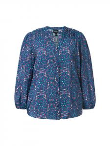 Блузка в бензиновом цвете Ulla Popken