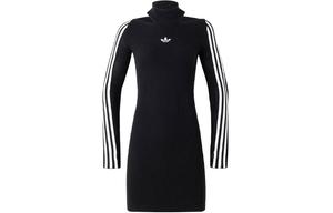 Женское платье с длинными рукавами Adidas Originals, цвет Black