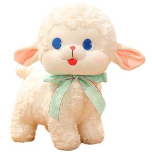Плюшевая игрушка милый кролик, овечка, плюшевая кукла маленький ягненок, плюшевая кукла 20см/30см/40см высота Barbne