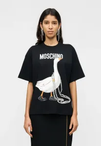 Футболка с принтом Moschino, Nero
