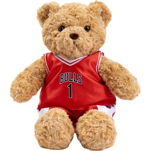 Nba джерси плюшевый мишка кукла 25 см высота DUOAI
