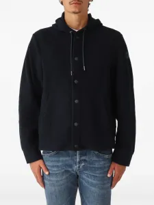 Худи на пуговицах Colmar, синий