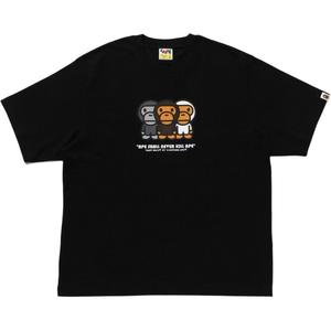 Футболка Baby Milo Relaxed Fit A BATHING APE, черный