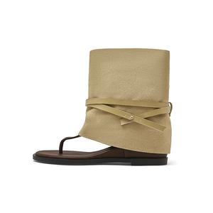 Roman Magazine Римские сандалии женские TOOMANYSHOES, Khaki/Brown