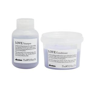 Набор косметики по уходу за волосами, 2 шт. Davines, Love Smooth