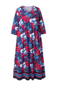 Ulla Popken Платье в синем, морской синий