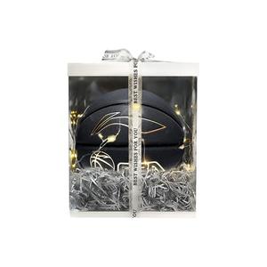 LINING Баскетбольный мяч CBA Collection PU черный золотой размер 7 тренировочный