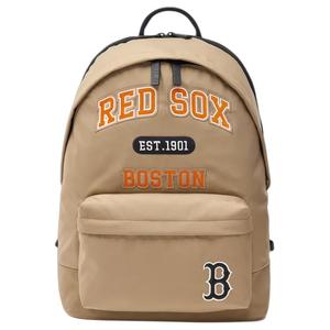 Нейлоновый рюкзак унисекс коричневый MLB