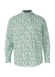 s.Oliver Рубашка на пуговицах приталенного кроя в цветах Mint, Kiwi, Dark Green