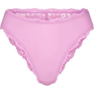 Подходящие для всех кружевные трусики-слипы для женщин, 1 шт, цвет «лепесток» Skims, 1 pack (petal color)