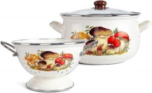 Набор для пасты STP Goods с рисунком, белый