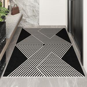 AOVOC Ковер 120х140 см для прихожей, водонепроницаемый, нескользящий