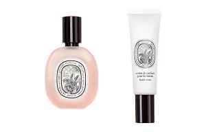 Набор шампуня и кондиционера с ароматом розы увлажняющий спрей для контроля пушистости волос 30мл+крем для рук 45мл Diptyque