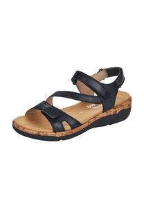 Кожаные сандалии remonte, черный