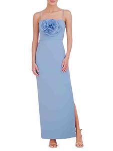 Платье макси Роза Eliza J, светло-синий