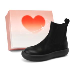 D FUSE SCANDINAVIA 12 см Челси ботинки женские D:FUSE SCANDINAVIA, цвет кофе (на флисовой подкладке)