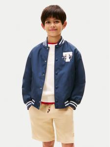 Бомбер relaxed fit KB0KB09740 Tommy Hilfiger, синий