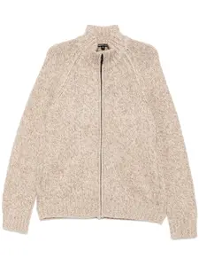 Кардиган на молнии James Perse, коричневый