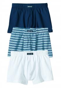 Трусы H.I.S, синий/ночной синий/белый