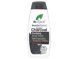 Гель для мытья тела с органическим активированным углем, 250 мл Dr.Organic Charcoal
