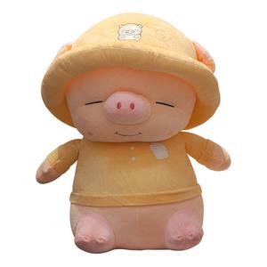 Плюшевая кукла Piglet Little Bum высотой 30см/45см/60см/70см MENGMENGBUNNY, желтый