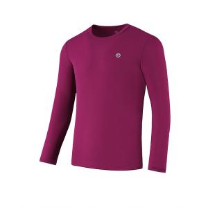 Футболка мужская ягодно-фиолетовая BMAI