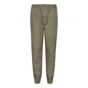 Брюки woven jogger 'military green' Converse, зеленый