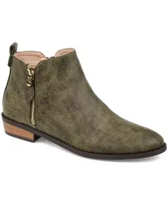 Женские ботинки Ellis на платформе Journee Collection, зеленый