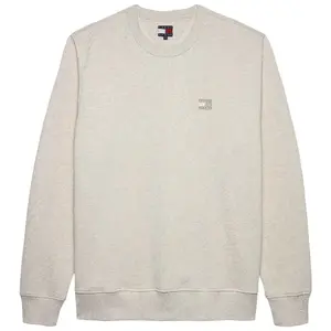 Толстовка Tommy Jeans Badge Regular Fit, бежевый