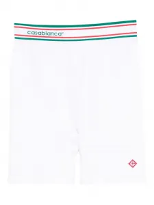 Бесшовные спортивные шорты Casablanca, белый