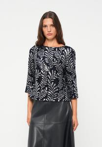 Блуза Bruuns Bazaar KUMARAHOU IGNARA , Dark Blue/Silver-Coloured/Blue