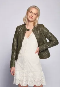 Кожаная куртка Maze "Гренада", цвет Forest Night