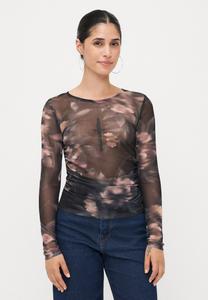 Топ ONLY Petite ONLKAYA LIFE RUCHING , Twilight Mauve/Brown