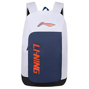 Li Ning Рюкзак унисекс с подкладкой, Белый/Синий