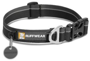 Черный ошейник для собак Ruffwear Hoopie Obsidian 51-66см х 25мм Ruffwear, цвет черный